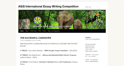Desktop Screenshot of aiwc.asiskl.org